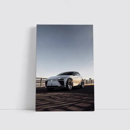 Lexus LF-Z Concept Car on Bridge