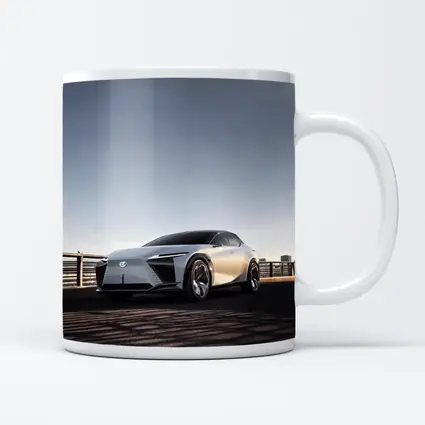 Lexus LF-Z Concept Car on Bridge