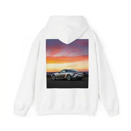 Lexus LC Coupe Parked at Sunset