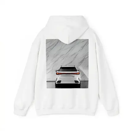 Lexus RX White SUV Marble Wall