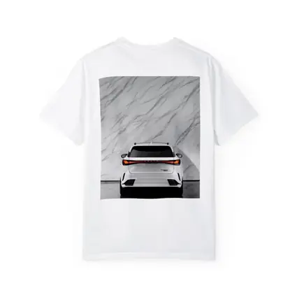 Lexus RX White SUV Marble Wall