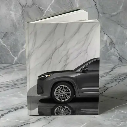 Lexus RX Gray SUV Marble Background