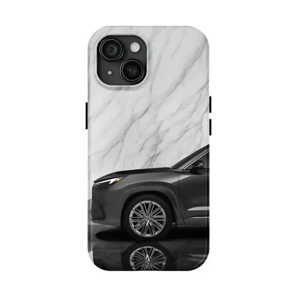 Lexus RX Gray SUV Marble Background