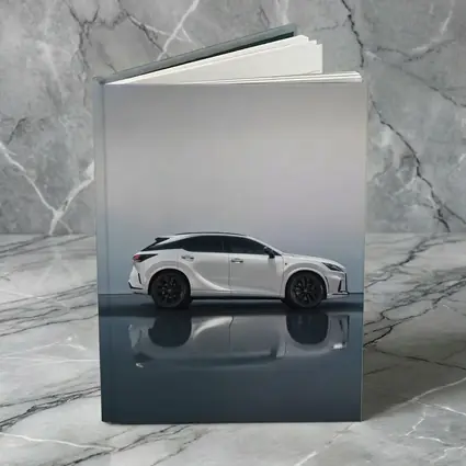 Lexus RX White Studio Reflective Floor