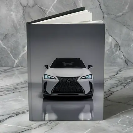 Lexus UX White Front View Studio