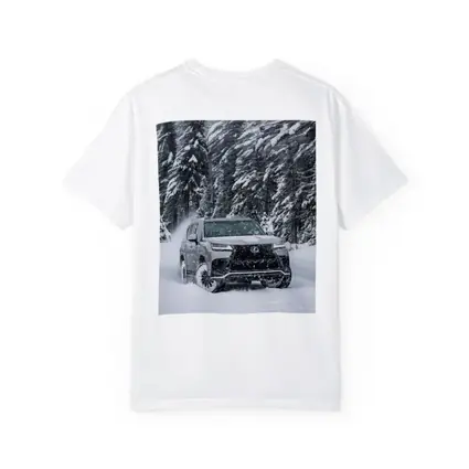 Lexus LX Driving Through Heavy Winter Snow