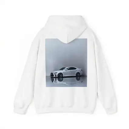 Lexus IS F White Studio Minimal Background
