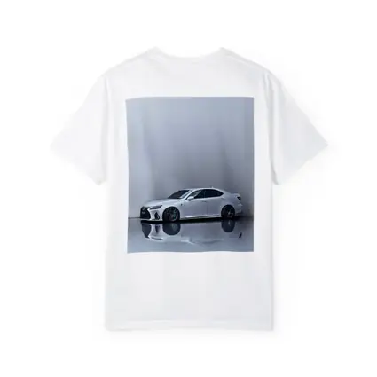 Lexus IS F White Studio Minimal Background