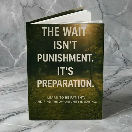 The Wait Is Preparation Forest Path Quote