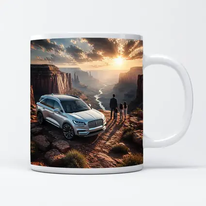 Lincoln Nautilus SUV Canyon Sunset View