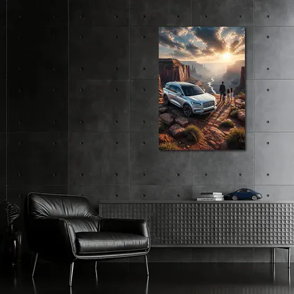 Lincoln Nautilus SUV Canyon Sunset View