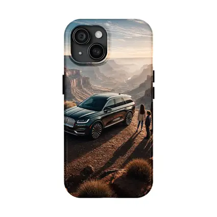 Lincoln Aviator Family Canyon Overlook Sunset