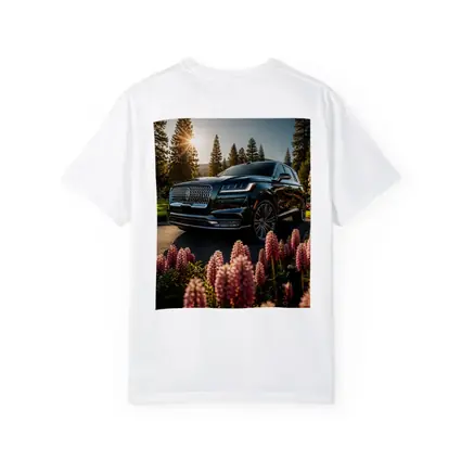 Lincoln Aviator Black SUV Sunny Forest Setting