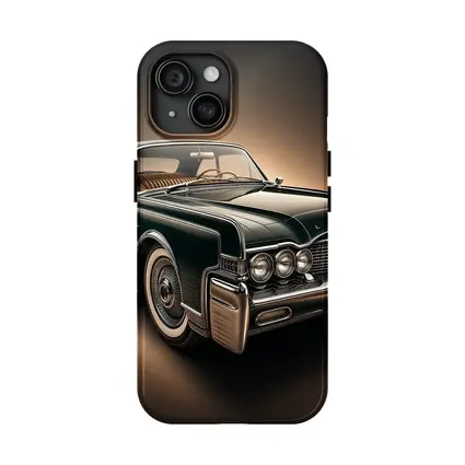Lincoln Continental Classic Car Dark Background