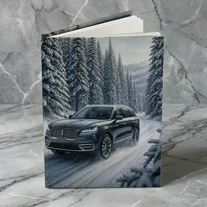 Lincoln Corsair SUV Snowy Forest Drive