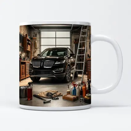 Lincoln MKC Black SUV in Garage