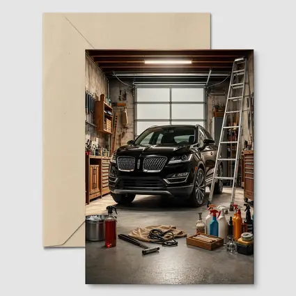 Lincoln MKC Black SUV in Garage