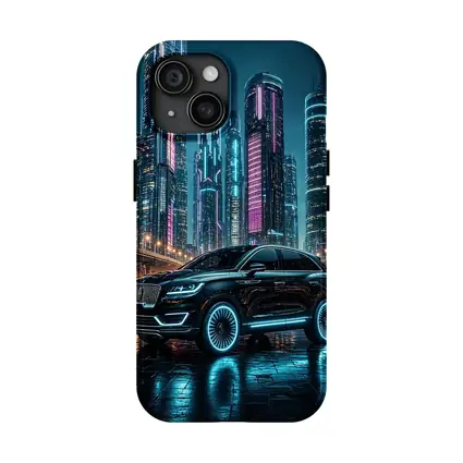 Lincoln MKX Neon City Night Drive