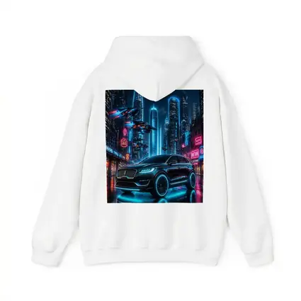 Lincoln MKX Neon Cyberpunk City Night