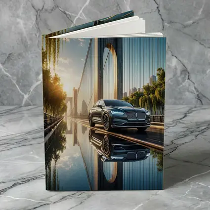 Lincoln Nautilus Luxury Sedan On Bridge
