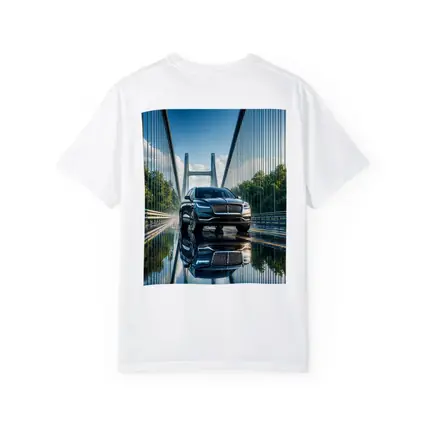 Lincoln Nautilus SUV On Suspension Bridge