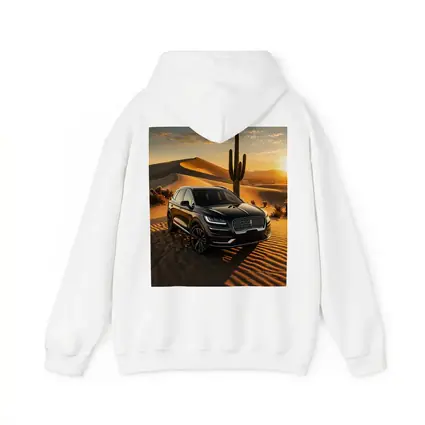 Lincoln Nautilus Black SUV Desert Sunset