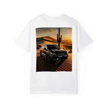 Lincoln Nautilus Black SUV Desert Sunset