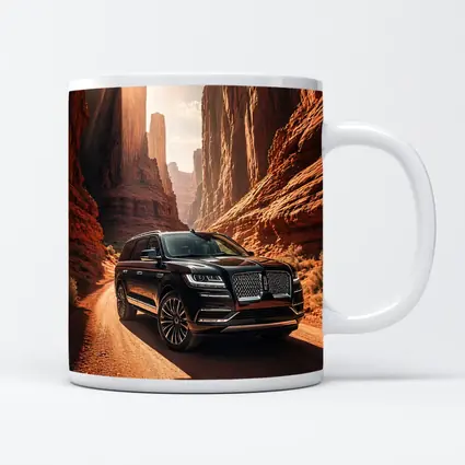 Lincoln Navigator Dark Red Canyon Drive