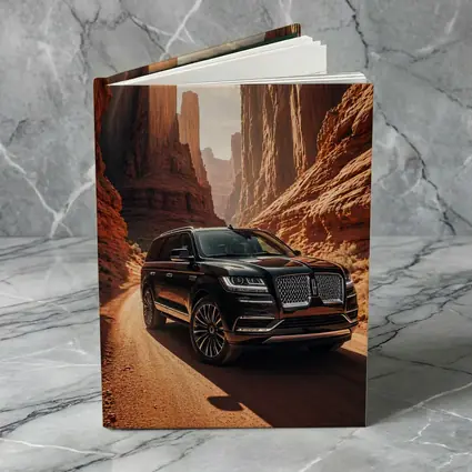 Lincoln Navigator Dark Red Canyon Drive