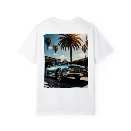Lincoln Continental Classic Car Palm Trees