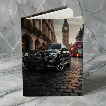 Black BMW X3 Big Ben London Street