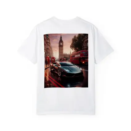 Lamborghini Huracan London Big Ben Street