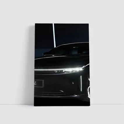 Lucid Air Electric Car Dark Studio