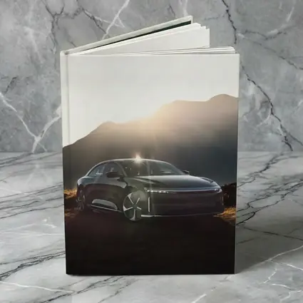 Lucid Air Sedan Sun Flare Mountain Backdrop