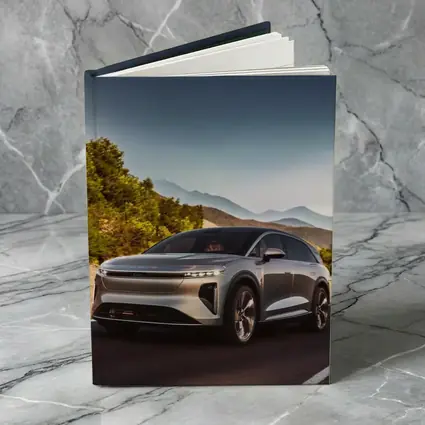 Lucid Gravity SUV Mountain Road Drive