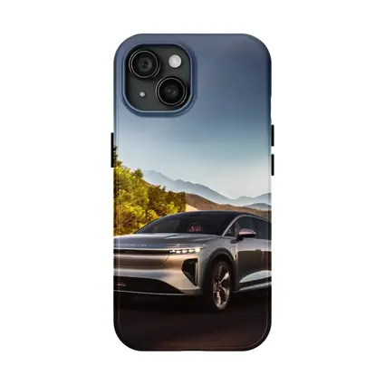 Lucid Gravity SUV Mountain Road Drive
