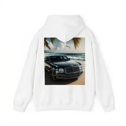 Bentley Mulsanne Parked on Tropical Beach