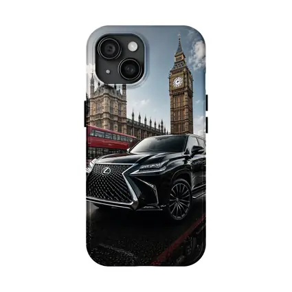 Lexus LX Black SUV London Big Ben