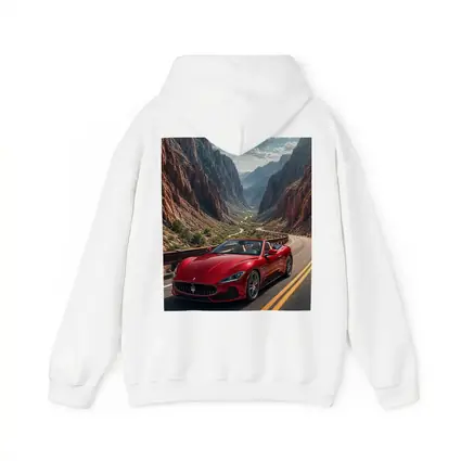 Maserati GranCabrio Red Canyon Road Drive
