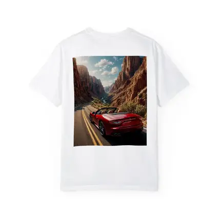 Maserati GranCabrio Red Canyon Road Drive