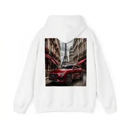 Maserati Levante Red Paris Eiffel Tower