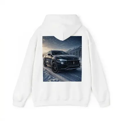 Maserati Levante Black SUV Snowy Night