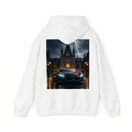Maserati MC20 Black Storm Gothic Castle Night