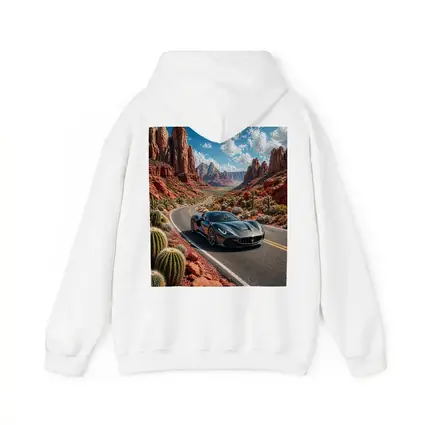 Maserati MC20 Cruising Red Rock Canyon Road
