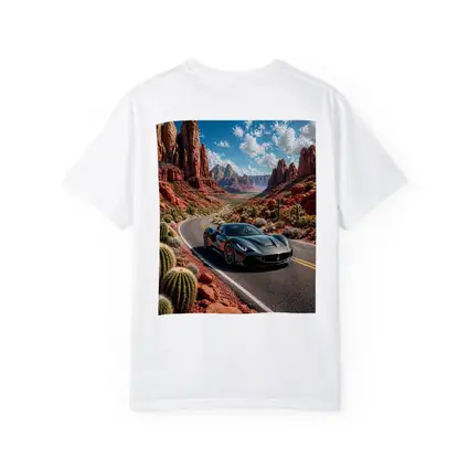 Maserati MC20 Cruising Red Rock Canyon Road