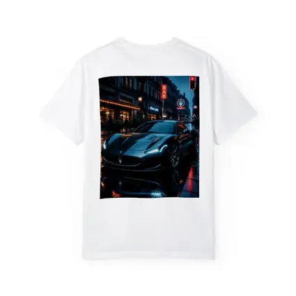Maserati MC20 Wet City Street Night
