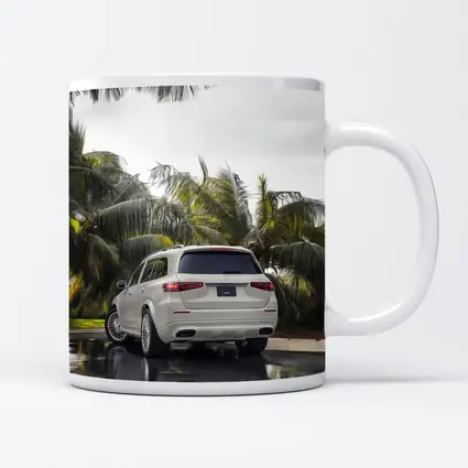Mercedes Maybach GLS600 White SUV Rainy Palms