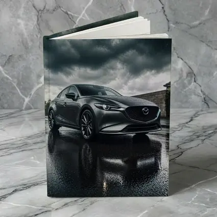 Mazda 6 Sedan Stormy Rainy Dark Sky