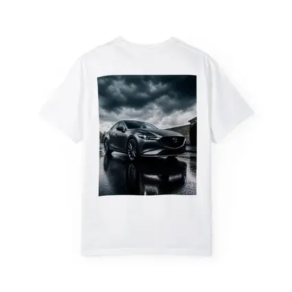 Mazda 6 Sedan Stormy Rainy Dark Sky