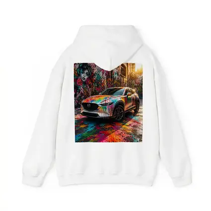 Mazda CX30 Paint Splash Graffiti Alley